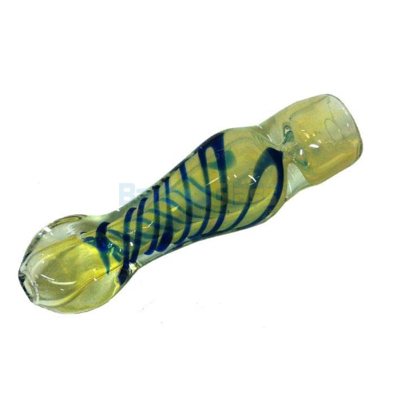 Biostix Small One Hitter Glass Chillum Hand Pipe