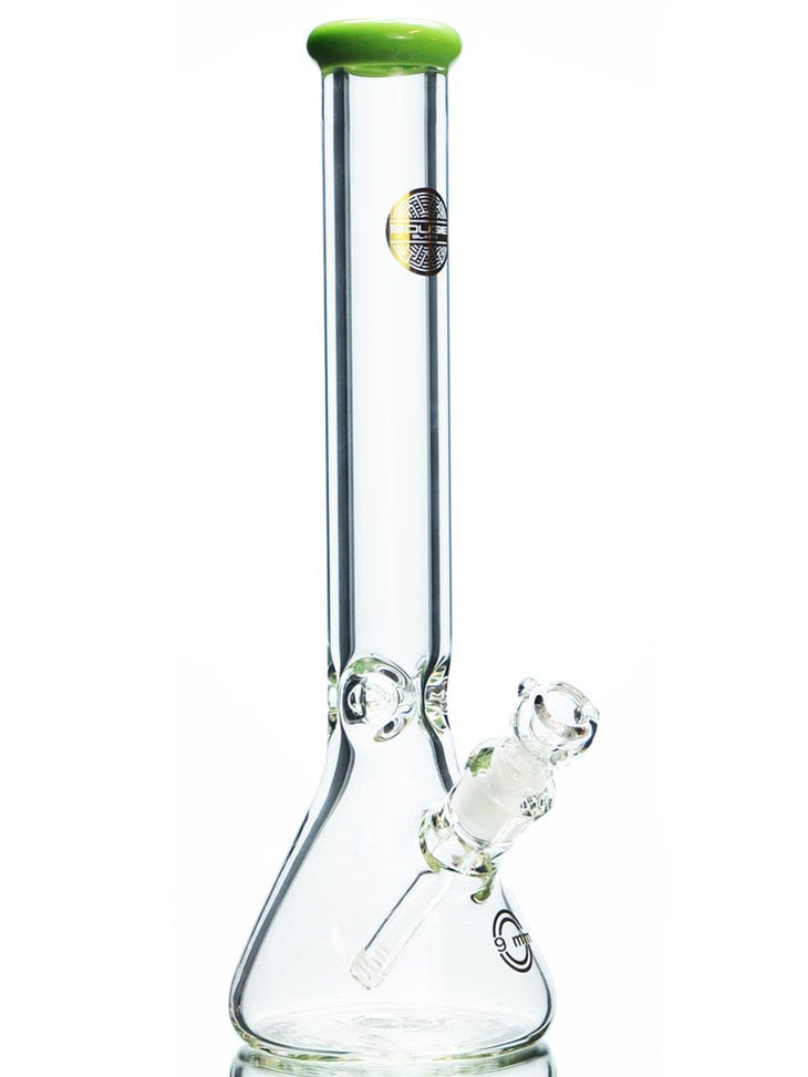 16 Inch Beaker Bong By Bougie Glass Super Thick Glass — Badass Glass 0410