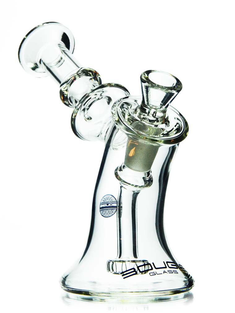 Sherlock Bubbler Bong by Bougie Glass — Badass Glass