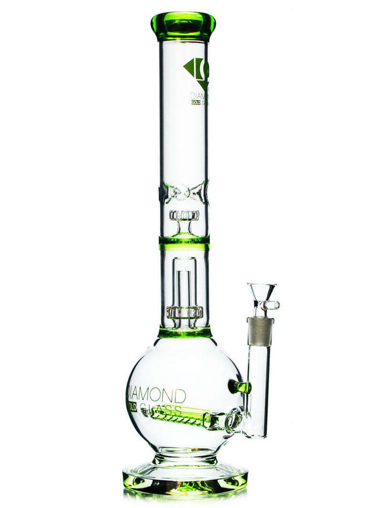 Inline Tube – 11 Glass Percolator Bong