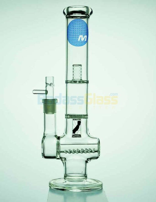 18 Inline Percolator Water Pipe - Blazing Blue – Up-N-Smoke